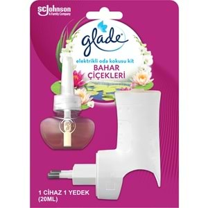 Glade Elektrikli Oda Kokusu Kit Bahar Çiçekleri (4 Lü Set)