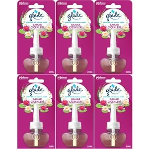 Glade Elektrikli Oda Kokusu Yedek Bahar Çiçekleri (6 Lı Set)