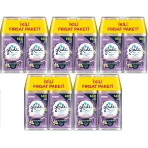 Glade Oda Kokusu Otomatik Sprey Yedek 269ML (10 Lu Set) Lavanta (5PK*2)