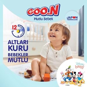 Goon Mutlu Bebek Bebek Bezi Beden:4 (9-14Kg) Maxi 192 Adet Jumbo Ekstra Pk