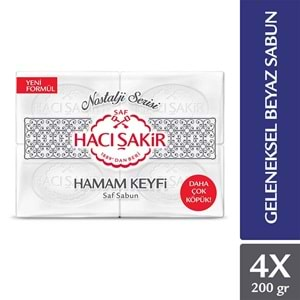 Hacı Şakir Sabun 800GR Hamam Keyfi (Nostalji Serisi) (24 Lü Set)