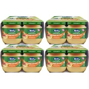 Hero Baby Kavanoz Maması 120GR Avantaj Pk (16 Lı Set) Karışık Meyveli (4PK*4)