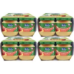 Hero Baby Kavanoz Maması 120GR Avantaj Pk (16 Lı Set) Elmalı Şeftalili (4PK*4)