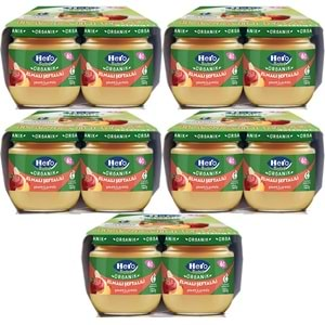 Hero Baby Kavanoz Maması 120GR Avantaj Pk (20 Li Set) Elmalı Şeftalili (5PK*4)