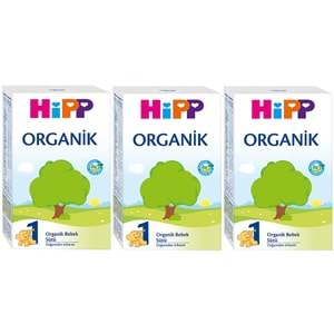 Hipp Organik Bebek Sütü 300GR No:1 (3 Lü Set)