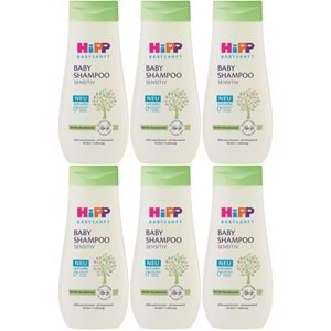 Hipp Babysanft Bebek Şampuanı (Baby Shanmpoo) Sensıtıv 200ML (6 Lı Set)