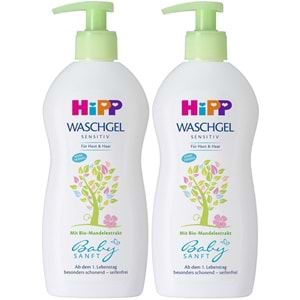 Hipp Babysanft Bebek Saç ve Vücut Banyo Jeli 400ML (2 Li Set)