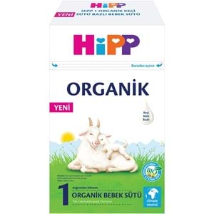 Hipp Organik Keçi Sütü Bazlı Devam Sütü 400GR No:1 (0-6 Ay) (3 Lü Set)