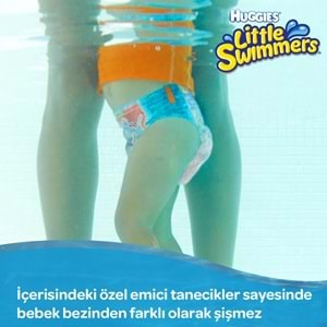 Huggıes Little Swımmers Mayo Bebek Bezi Beden:3-4 (7-15Kg) 60 Adet (5Pk*12)