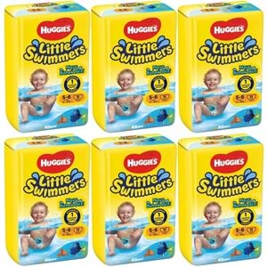 Huggıes Little Swımmers Mayo Bebek Bezi Beden:5-6 (12-18KG) 66 Adet (6PK*11)