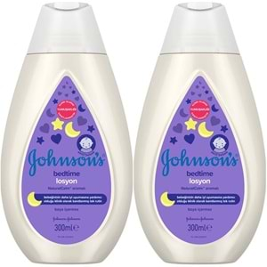 Johnsons Baby Bedtime Bebek Losyon 300ML (2 Li Set)