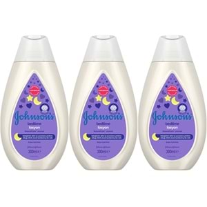 Johnsons Baby Bedtime Bebek Losyon 300ML (3 Lü Set)