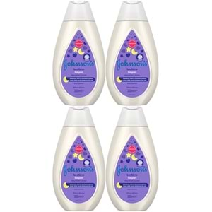 Johnsons Baby Bedtime Bebek Losyon 300ML (4 Lü Set)