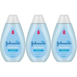 Johnsons Baby Vücut Şampuanı 500ML (3 Lü Set)