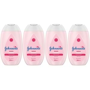 Johnsons Baby Bebek Losyon 300ML (4 Lü Set)