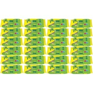 Komili Islak Havlu Mendil 90 Yaprak (24 Lü Set) Zeytin Yağlı Plastik Kapaklı (24PK*90) 2160 Yaprak