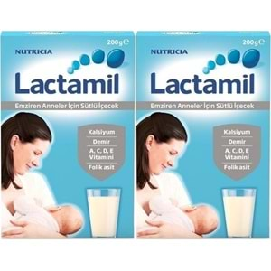 Nutrıcıa Lactamil 200GR (Emziren Anneler İçin Sütlü İçeçek) (2 Li Set)