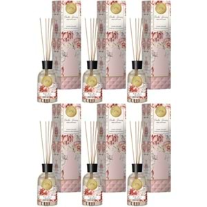 Mabel Marseılle Çubuklu Oda Parfümü 100ML Pudra Düşleri (6 Lı Set)