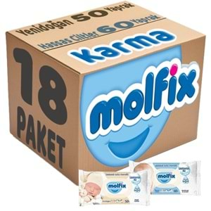 Molfix Islak Havlu Mendil İzotonik Karma 18 Li Set (Yeni Doğan-Hassas Cilt)