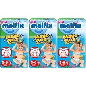 Molfix Swimming Pants (Mayo Bez) Beden:5-6 (14+Kg) 30 Adet