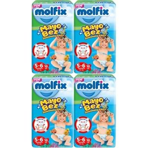 Molfix Swimming Pants (Mayo Bez) Beden:5-6 (14+Kg) 40 Adet