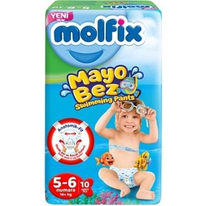 Molfix Swimming Pants (Mayo Bez) Beden:5-6 (14+Kg) 90 Adet