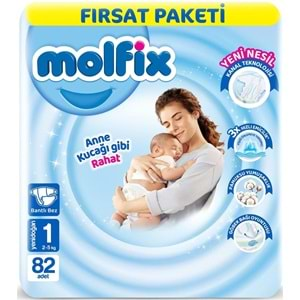 Molfix Bebek Bezi Beden:1 (2-5Kg) Yeni Doğan 328 Adet Avantaj Fırsat Pk