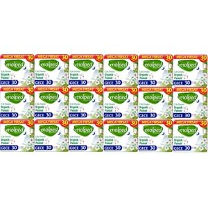 Molped Pure&Soft Hijyenik Ped Gece 540 (18PK*30) Adet Mega Pk