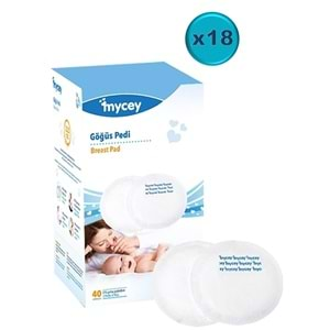 Mycey Göğüs Pedi (40 Lı) 720 Adet (18PK*40)