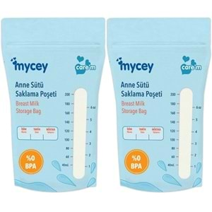 Mycey Anne Sütü / Süt Saklama Poşeti 25 Li Pk Tekli (2 Li Set)