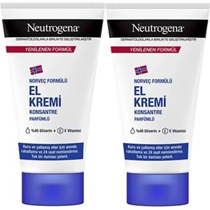 Neutrogena El Bakım Kremi 50ML Parfümlü (2 Li Set)