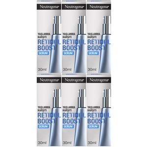 Neutrogena Retinol Boost Serum Antiaging 30ML (Yaşlanma Karşıtı Serum) (6 Lı Set)