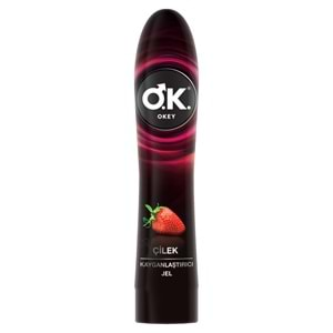 Okey Kayganlaştırıcı Jel 100ML Çilekli (3 Lü Set)