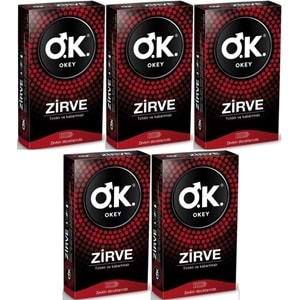 Okey Prezervatif 50 Adet Zirve (5PK*10)