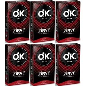 Okey Prezervatif 60 Adet Zirve (6PK*10)