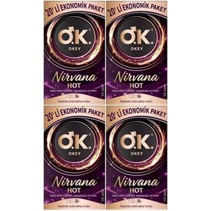 Okey Prezervatif 80 Adet Nirvana Ekonomik Pk (4PK*20)