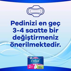 Orkid Hijyenik Ped Ultra Extra Koruma Uzun 63 Adet (9PK*7)