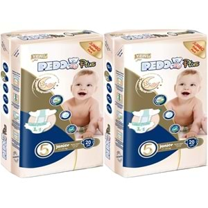 Pedo Plus Bebek Bezi Beden:5 (11-25KG) Junior 40 Adet Jumbo Ekonomik Pk