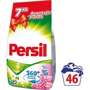 Persil Matik Toz Çamaşır Deterjanı 7+7:14KG Gülün Büyüsü Renkli Beyaz+Color/Renkli (92 Yıkama)