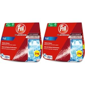 Pril Bulaşık Makinesi Tuzu 4KG (2PK*2KG)