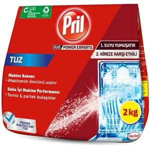 Pril Bulaşık Makinesi Tuzu 12KG (6PK*2KG)