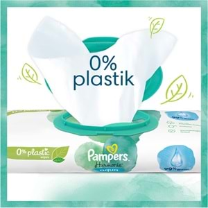 Prima Pampers Harmonie Islak Havlu Mendil Aqua Pure 48 Yaprak 9 Lu Set (432 Yaprak) Organik Pamuk