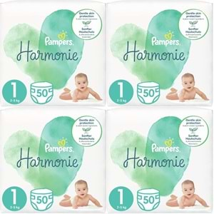 Prima Pampers Harmonie Bebek Bezi Beden:1 (2-5Kg) Yeni Doğan 200 Adet Avantaj Ultra Fırsat Pk