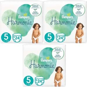 Prima Pampers Harmonie Bebek Bezi Beden:5 (11-16KG) Junior 72 Adet Aylık Ultra Fırsat Pk