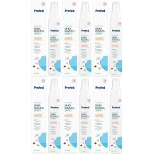 Profed Baby Doğal Sinek Kovucu - Kene ve Bit Türev Sprey 75ML (Anne ve Bebekler için) (6 Lı Set)