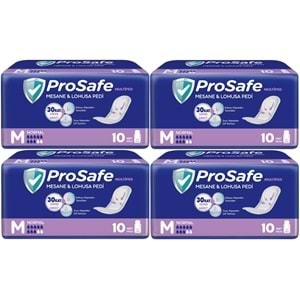 Prosafe Mesane & Lohusa Pedi M-Orta Normal 40 Adet (4PK*10)