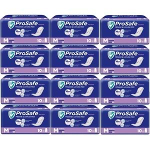 Prosafe Mesane & Lohusa Pedi M-Orta Normal 120 Adet (12PK*10)