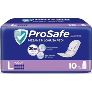 Prosafe Mesane & Lohusa Pedi L-Büyük Yoğun 50 Adet (5PK*10)