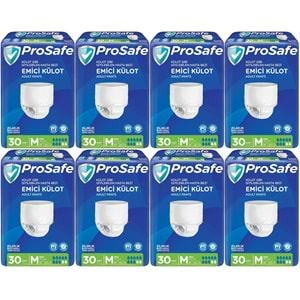 Prosafe Emici Külot Hasta Bezi Orta-Medium 240 Adet (8PK*30)