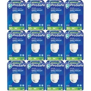 Prosafe Emici Külot Hasta Bezi Orta-Medium 360 Adet (12PK*30)